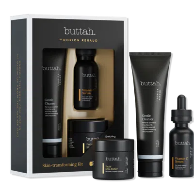 Buttah Skin 3 Piece Skin Transforming Set With Oil Free Hylaluronic Gel