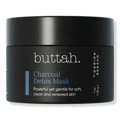 Buttah Skin Charcoal Detox Face Mask In Transparent