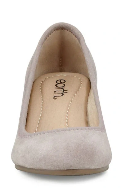 Earth Women's Rellia Block Heel Ballet Pumps In Gray