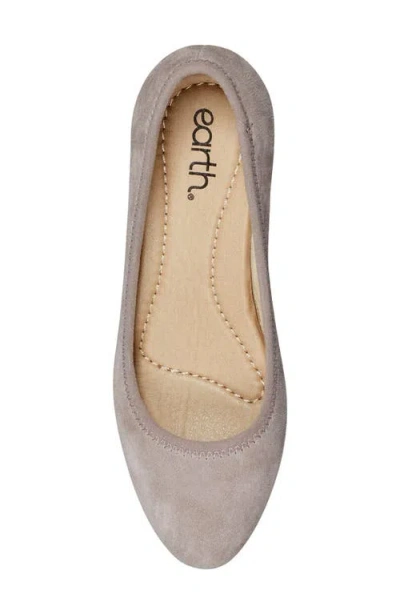 Earth Women's Rellia Block Heel Ballet Pumps In Gray