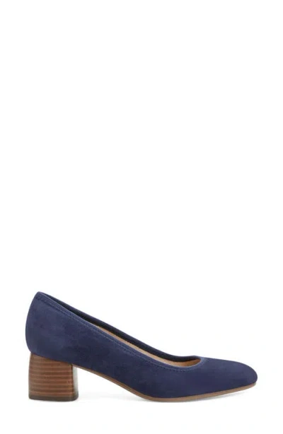 Earth Women's Rellia Block Heel Ballet Pumps In Blue