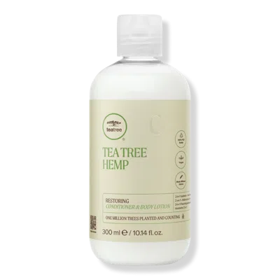 Paul Mitchell Tea Tree Hemp Restoring Conditioner & Body Lotion - 10.14 oz