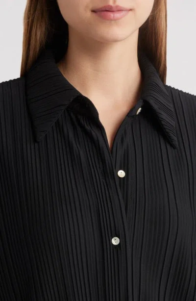Rails Eloise Plaid Button-front Shirt In Black