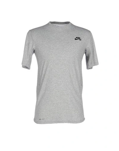 Nike T-shirt In Grey