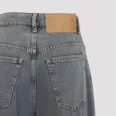 Mm6 Maison Margiela Jeans Boot-cut - Gris Claro In Gray