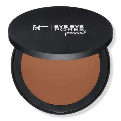 It Cosmetics Bye Bye Pores Pressed Pore Minimizing Setting Powder - Rich Deep In Brown