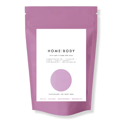 Homebody You're About To Become Berry Sleepy Pearlescent Cbd Bath Soak