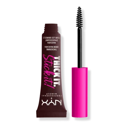 Nyx Professional Makeup Thick It Stick It! Thickening Brow Gel Mascara - Espresso In Brown