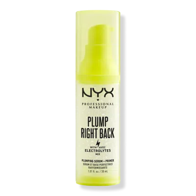 Nyx Professional Makeup Plump Right Back Electrolytes Plumping Primer Serum - 1.01 oz
