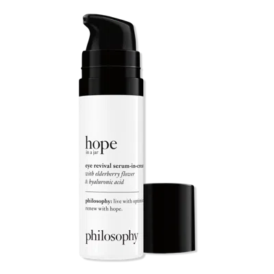 Philosophy Di Lorenzo Serafini Hope In A Jar Eye Revival Serum-in-cream