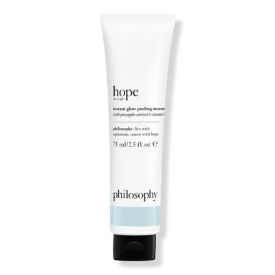 Philosophy Di Lorenzo Serafini Hope In A Jar Instant Glow Peeling Mousse