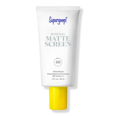 Supergoop Mineral Mattescreen Spf 40 Sunscreen - 1.5 oz