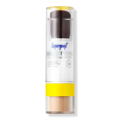Supergoop (re)setting 100% Mineral Powder Sunscreen Spf 35 - Light In White