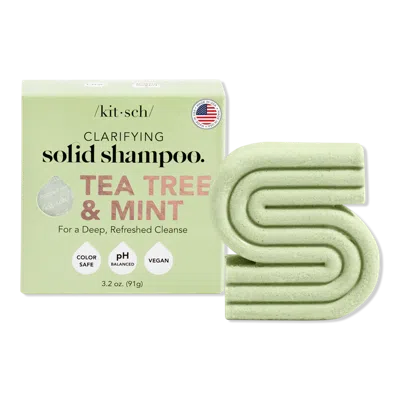 Kitsch Tea Tree & Mint Clarifying Hair Shampoo Bar
