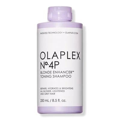 Olaplex No.4p Blonde Hair Hydrating And Brightening Purple Toning Shampoo 250ml In Default Title