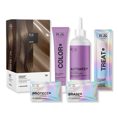Igk Permanent Color Kit - 7n Latte