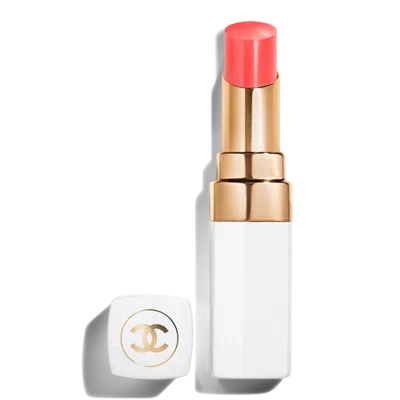 Chanel Rouge Coco Baume Satin Hydrating Beautifying Tinted Lip Balm - Buildable Color - 916 Flirty Coral