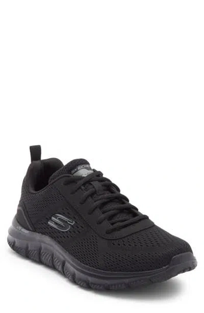 Skechers Track Leshur Sneaker In Black