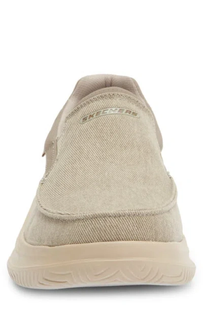 Skechers Hasting Fielden Slip-on Sneaker In Brown