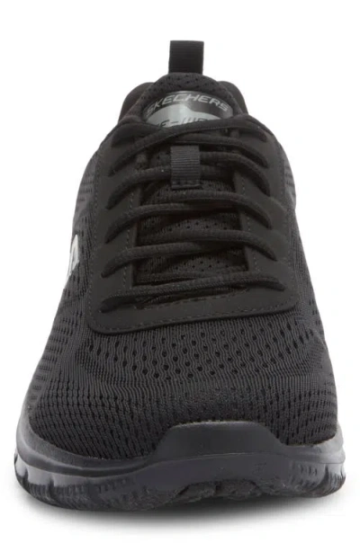 Skechers Track Leshur Sneaker In Black