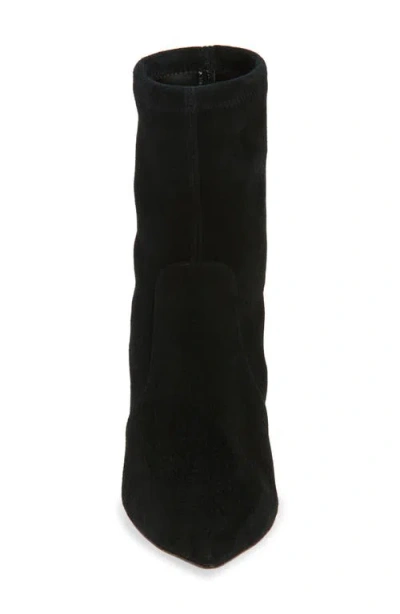 Stuart Weitzman Mara 50 Kitten Heel Bootie In Black