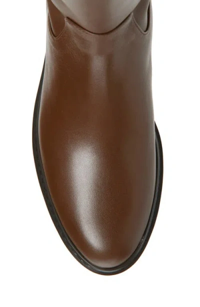 Stuart Weitzman City Zip Knee High Boot In Brown