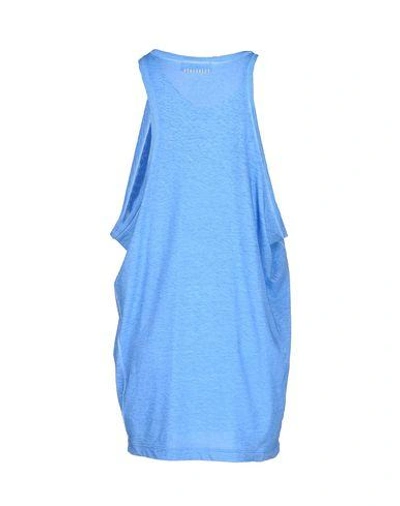Shop Dsquared2 Tank Top In Azure