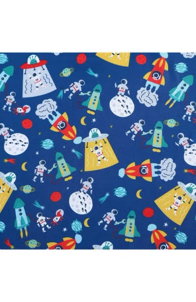 Poppy & Fritz Poppy And Fritz Space Print Microfiber Sheet Set In Multi