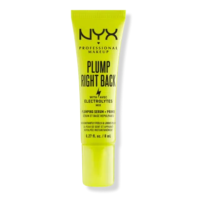 Nyx Professional Makeup Plump Right Back Electrolytes Plumping Primer Serum - 0.27 oz