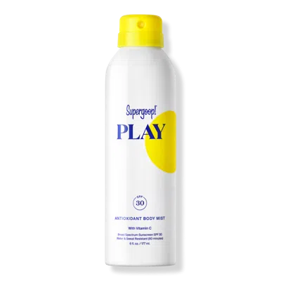 Supergoop Play Antioxidant Body Mist With Vitamin C Spf 50
