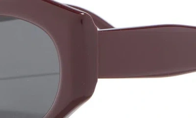 Diff Margot 50mm Polarized Angular Sunglasses In Gold