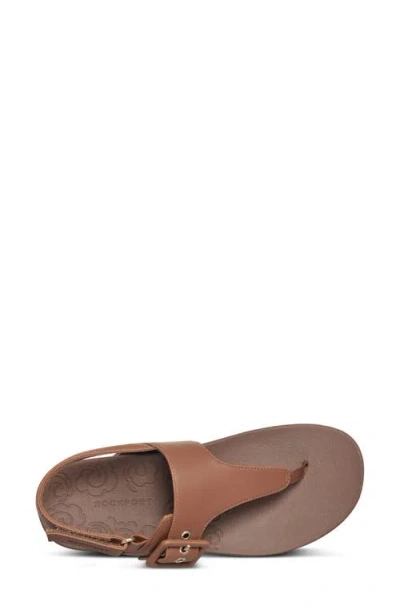 Rockport Women's Rora Flat Sandals In Brown