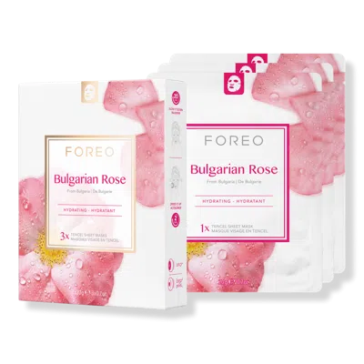Foreo Bulgarian Rose Farm To Face Sheet Masks