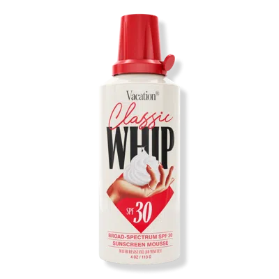 Vacation Classic Whip Spf 30 Sunscreen Mousse 4 Oz. In Default Title