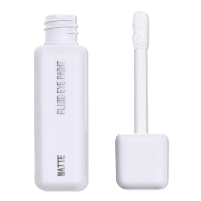 About-face Matte Fluid Eye Paint - White Noise