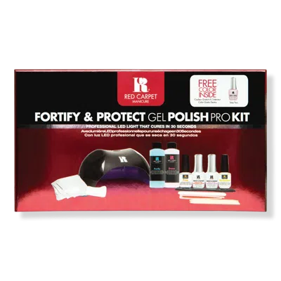 Red Carpet Manicure Fortify & Protect Gel Polish Pro Starter Kit