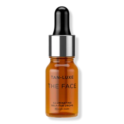 Tan-luxe The Face Mini - Illuminating Self-tan Drops - Medium/dark