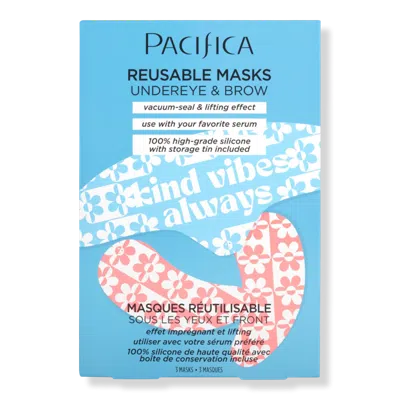 Pacifica Reusable Under Eye + Brow Mask Set