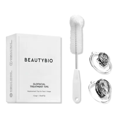 Beautybio Glofacial Antimicrobial Treatment Replacement Tips In White