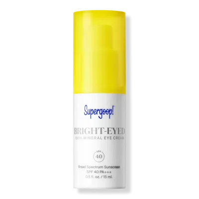 Supergoop Bright-eyed 100% Mineral Eye Cream Spf 40