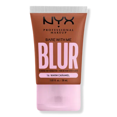 Nyx Professional Makeup Bare With Me Blur Tint Soft Matte Foundation - 16: Warm Caramel