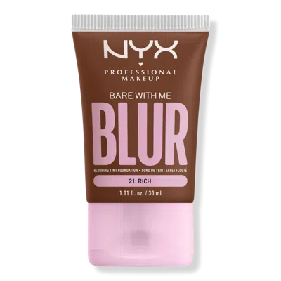 Nyx Professional Makeup Bare With Me Blur Tint Soft Matte Foundation - 21: Rich