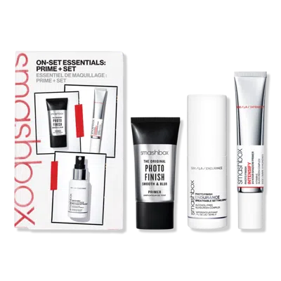 Smashbox On-set Essentials: Primer + Setting Spray Trio Set