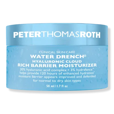 Peter Thomas Roth Water Drench Hyaluronic Cloud Rich Barrier Moisturizer In White