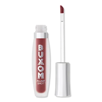 Buxom Plump Shot Plumping And Smoothing Lip Serum Gloss With Peptides And Hyaluronic Acid - Hypnotic Garne In Red