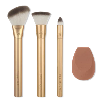Ecotools Precious Metals Face Blend + Sculpt Brush & Sponge Set
