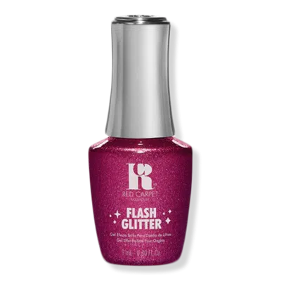 Red Carpet Manicure Flash Glitter Special Effect Gel Polish - Razzle Dazzle Darling
