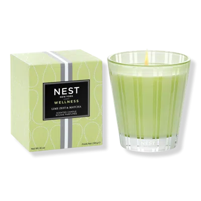 Nest New York Lime Zest & Matcha Classic Candle In Green