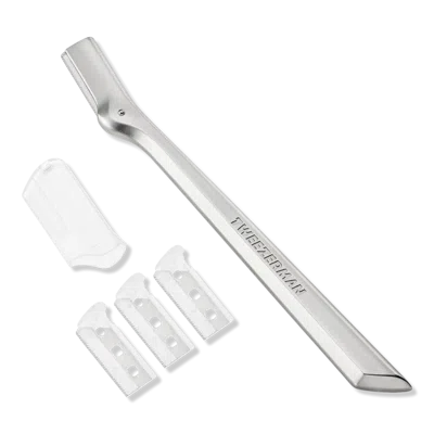 Tweezerman Stainless Steel Brow Razor Kit