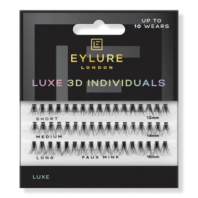 Eylure Luxe 3d Individual Faux Mink Lash Flares